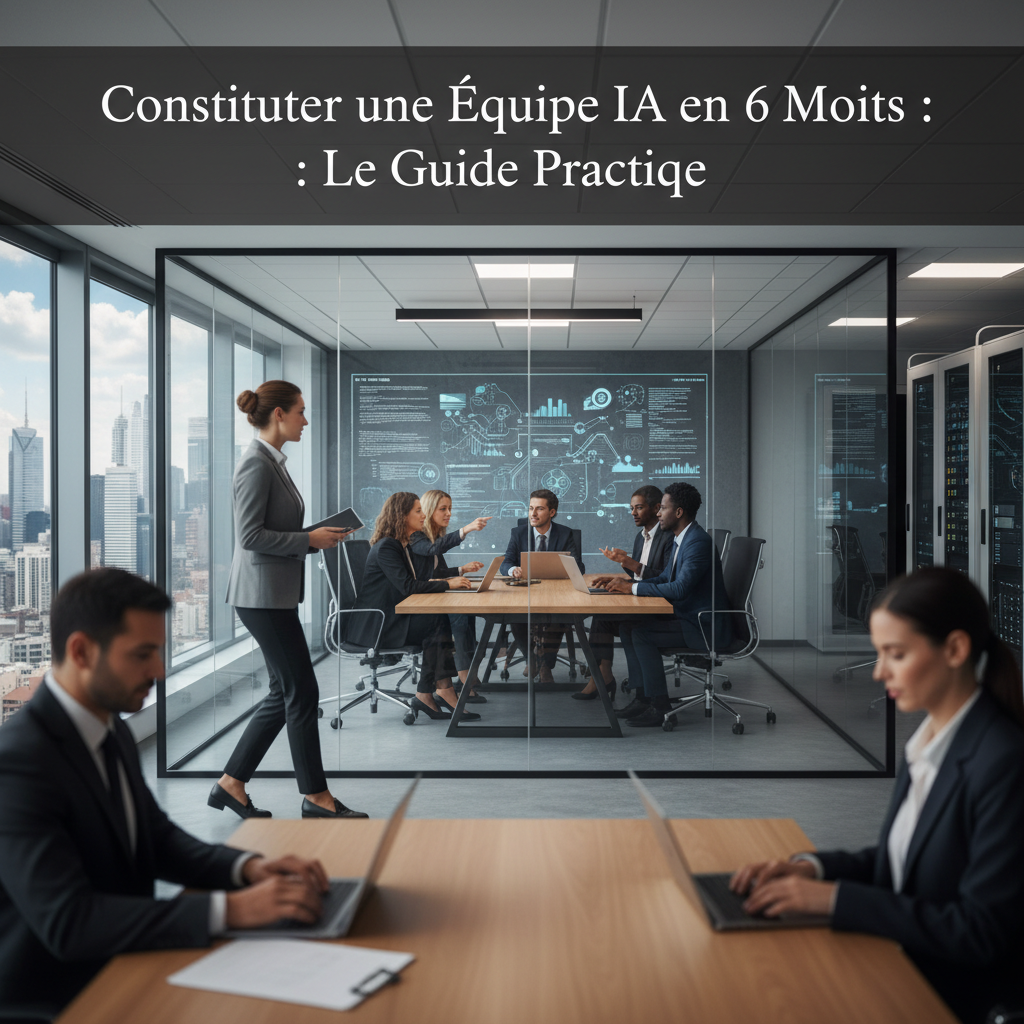Constituer une Équipe IA en 6 Mois : Le Guide Pratique