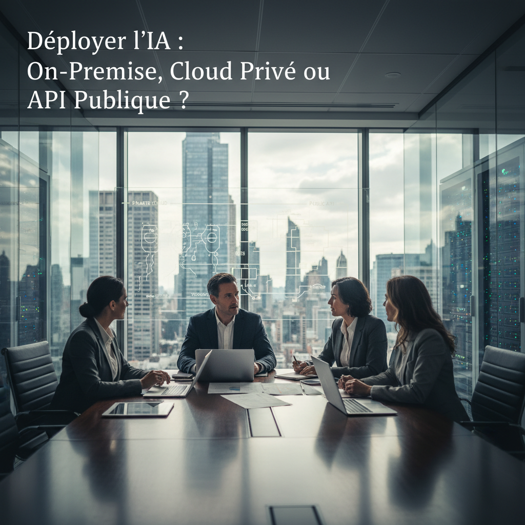 Déployer l'IA : On-Premise, Cloud Privé ou API Publique ?