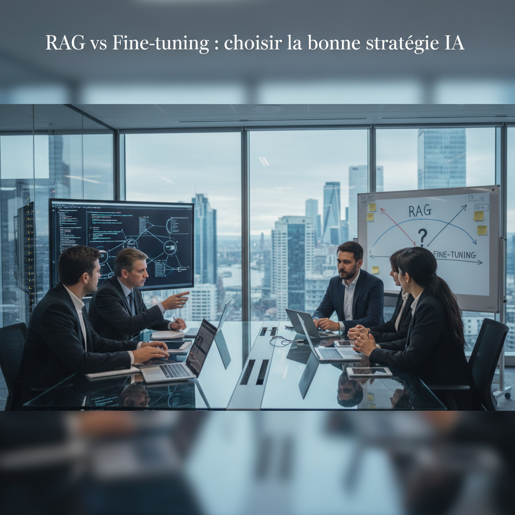 RAG vs Fine-tuning : choisir la bonne stratégie IA